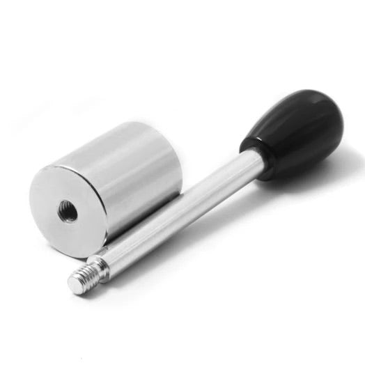 Potmagneet ø 32 mm, met handvat, houdt ca. 34 kg