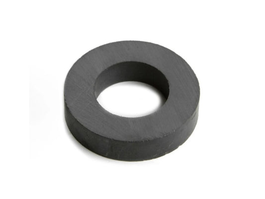 Ringmagneet ⌀ 80/40 mm, hoogte 15 mm, houdt ca. 9,5 kg