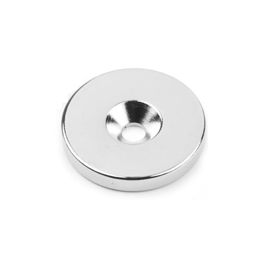 Schijfmagneet ø 27 mm, hoogte 4 mm, houdt ca. 8 kg