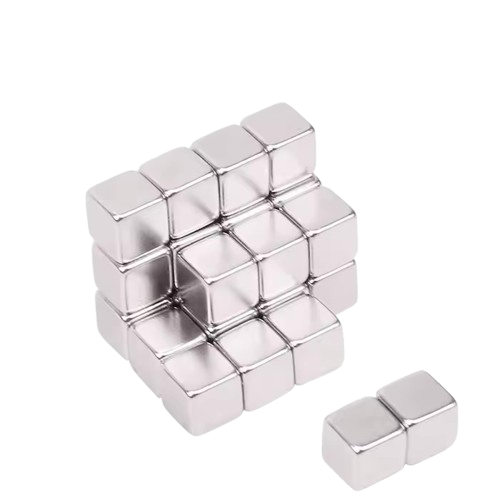 Kubusmagneet 5 x 5 x 5 mm, houdt ca. 1 kg